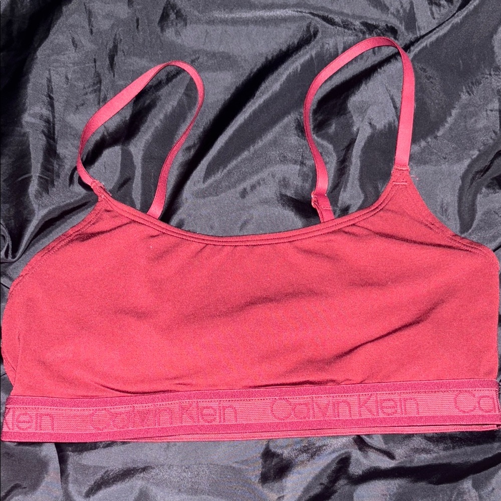 Calvin Klein Women's Pink Bralette
